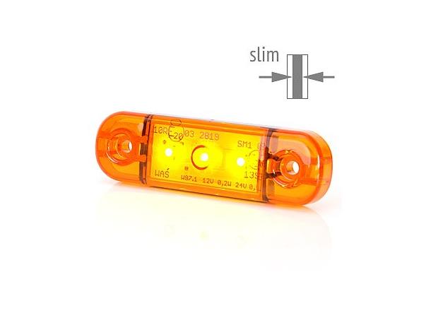 SIDEMARKERING SLIM GUL  3 LED Strands Lighting Division 
