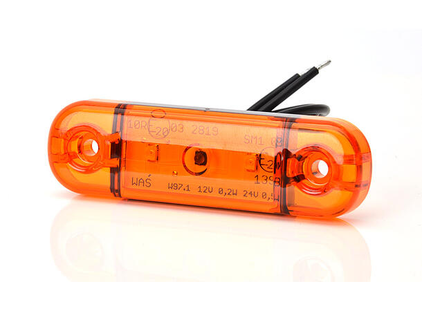 SIDEMARKERING SLIM GUL  3 LED Strands Lighting Division 