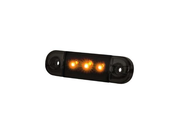 DARK KNIGHT SLIM POS.LYS ORANSJE 3 LED strands 