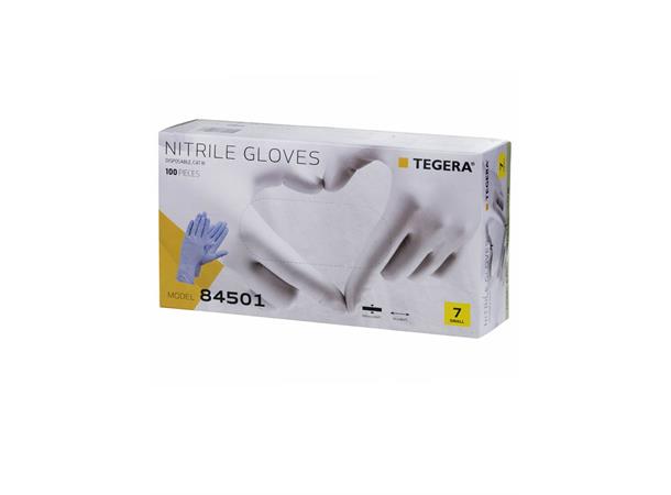 Engangshanske nitril 100 stk str 8 TEGERA® 84501 