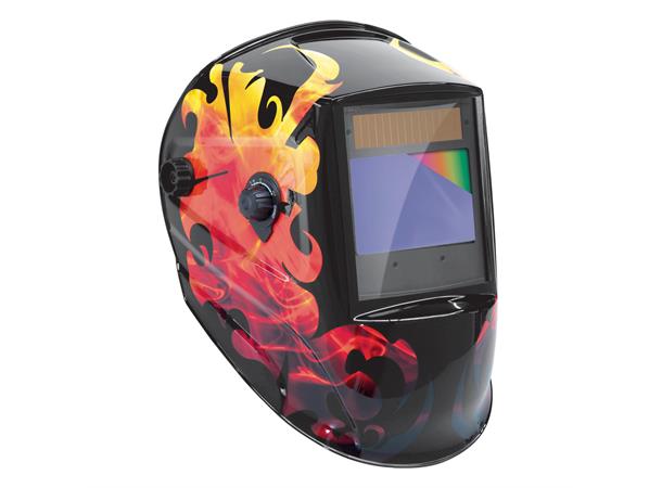 SVEISEMASKE LCD ZEUS 5-9 / 9-13 G FIRE 